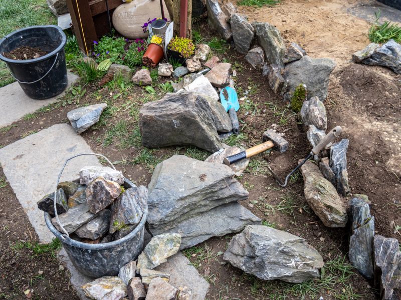 Landscape Rock Removal Service